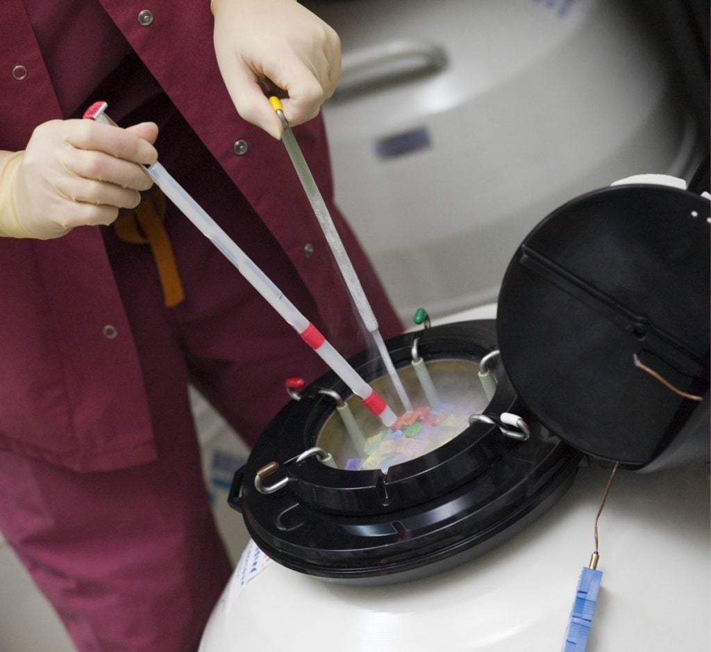 Криоконсервация эмбрионов в Москве